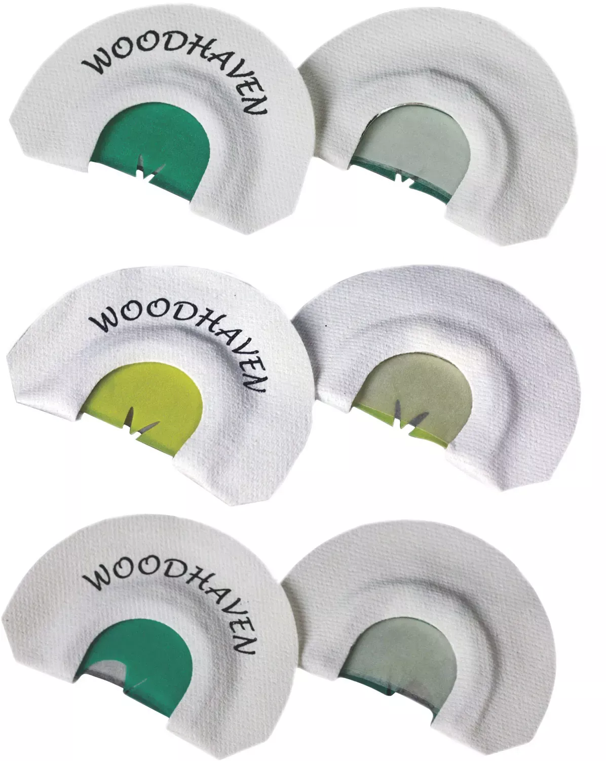 Woodhaven Top 3 Pro Pack Diaphragm Call Triple Reed Attracts Turkeys