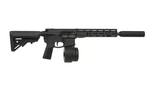 WSM15 5.56MM 16" BLK 10+1 DRUM | MOCK SUPPRESSOR
