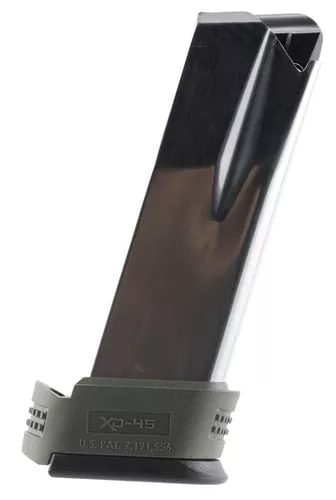XD .45 ACP 13-RND CMPT MAG W/ GREEN SLEEVE