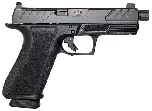 XR920 ELT 9MM BK/BK OR TB BLEM | OPTIC READY | THREADED BARREL