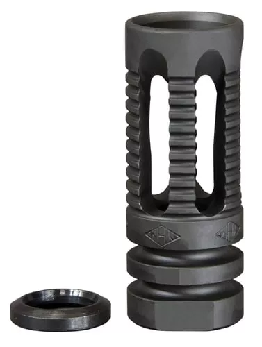 YHM PHANTOM COMP/FLASH HIDER 5.56 SMOOTH 1/2X28 THREADS