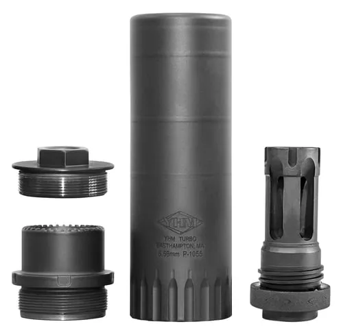 YHM TURBO K SUPPRESSOR 5.56 W/ QD MNT