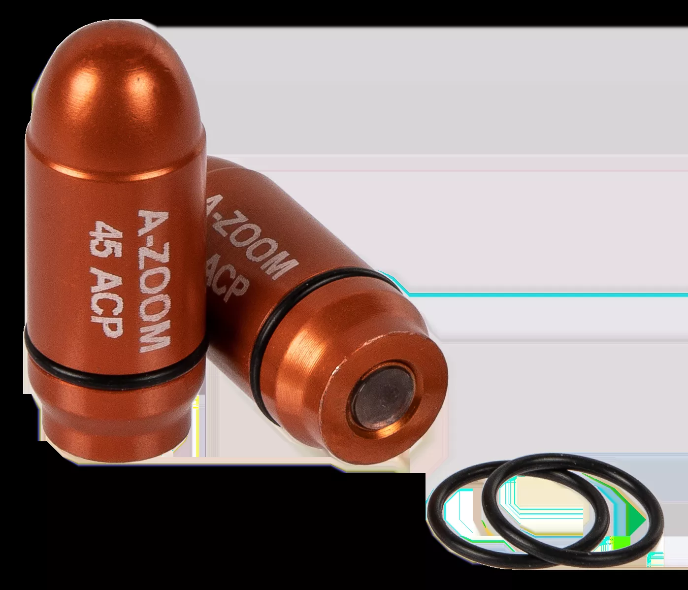 A-Zoom StrikerCap Pistol Dummy Rounds 45 ACP 2 Pack